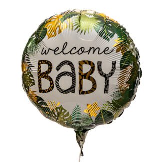 Welcome baby helium balloon